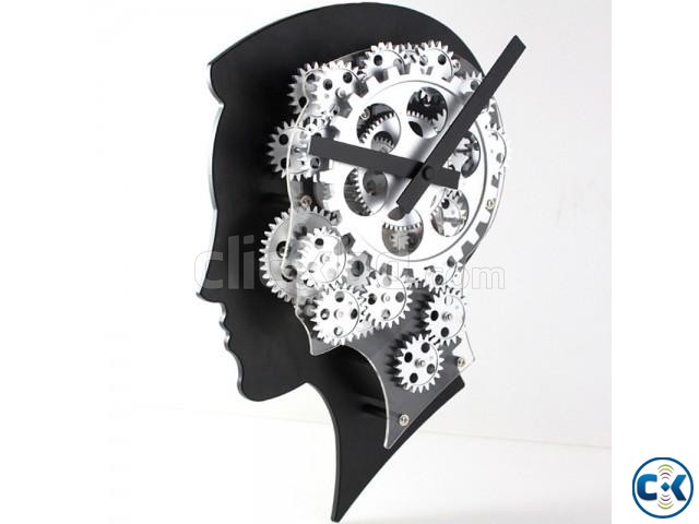 super-brain-gear-clock-motion-brain-wall-clock-nice-gift-fr large image 0