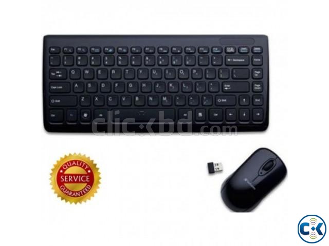 Wireless Keyboard Mouse Set | ClickBD large image 0