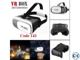 VR box for 3d Vision with remote