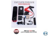 Brand New Jump starter power bank with compressor set