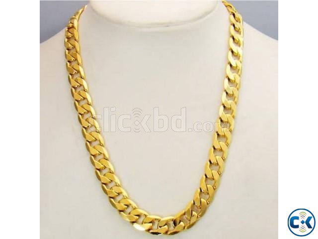 Gold Plated Chain for Men large image 0