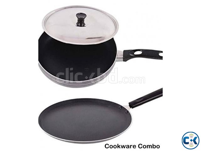 Cookware Combo-TAWA 18cm - FRY PAN- 20cm large image 0
