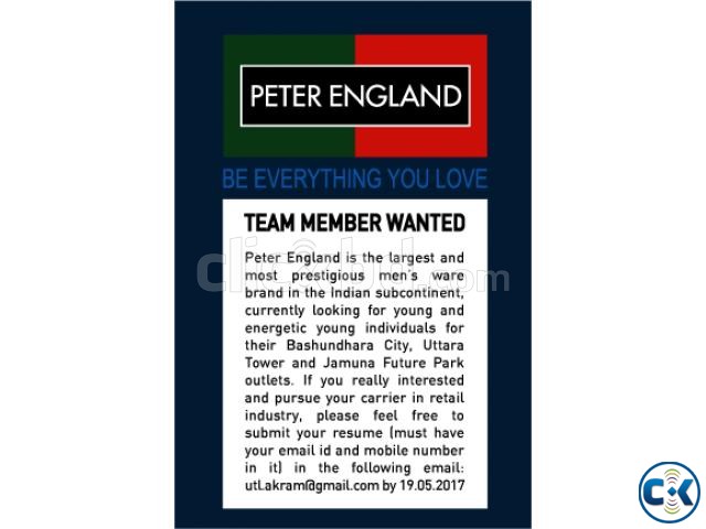 TEAM MEMBER WANTED | ClickBD large image 0