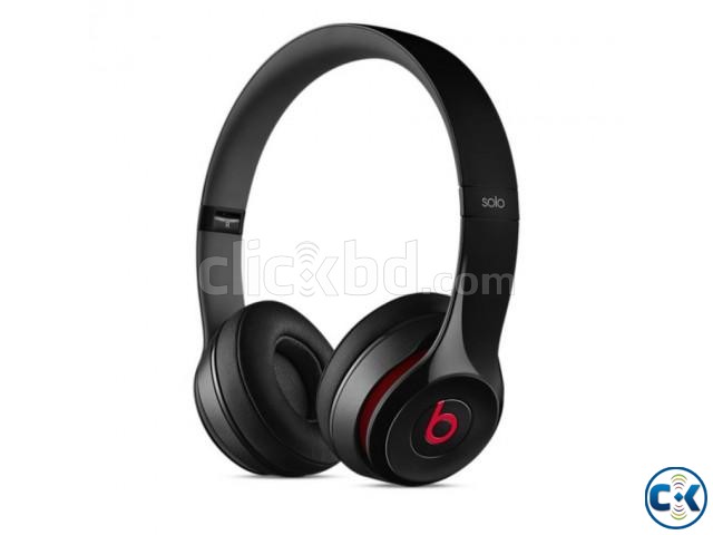 Beats by Dr Dre Solo 2 Headphone Black  large image 0