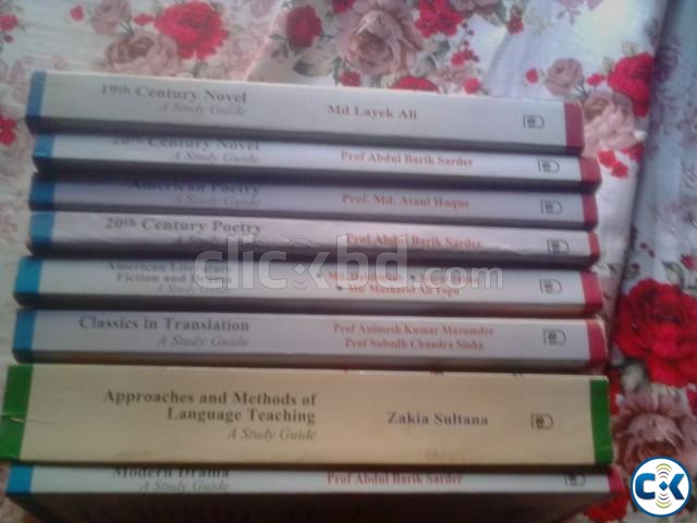 English Honors 4th Year Books large image 0