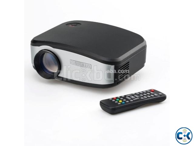 LED Multimedia Projector C6 with tv port large image 0