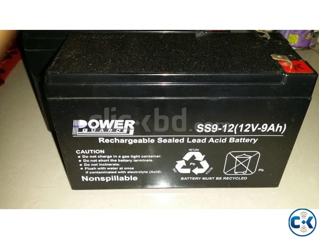 Powerguard 12v 9A UPS Battery large image 0