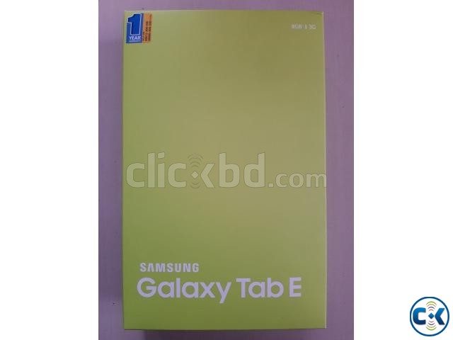 Samsung Galaxy Tab E 8GB with 3G  large image 0
