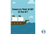 PVC Panaflex Reflective Reverse Printing Supply Fitting 