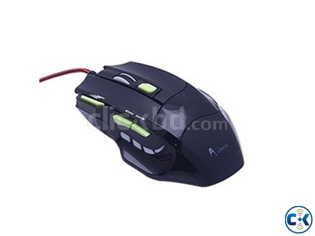 A.Tech USB Wired Fire Gaming Mouse large image 0
