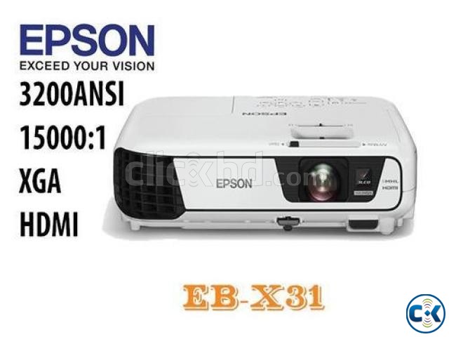 Epson EB-X31 Multimedia LCD Projector large image 0