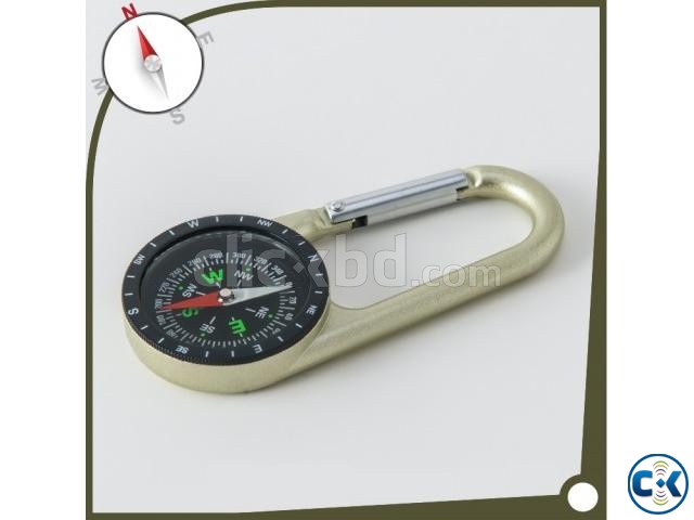 Promotional modern zinc alloy Carabiner Compass large image 0