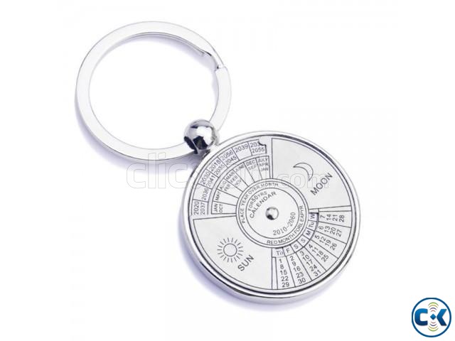 50 Year Calendar Key Ring - Silver Price- 320 tk Key Feature large image 0