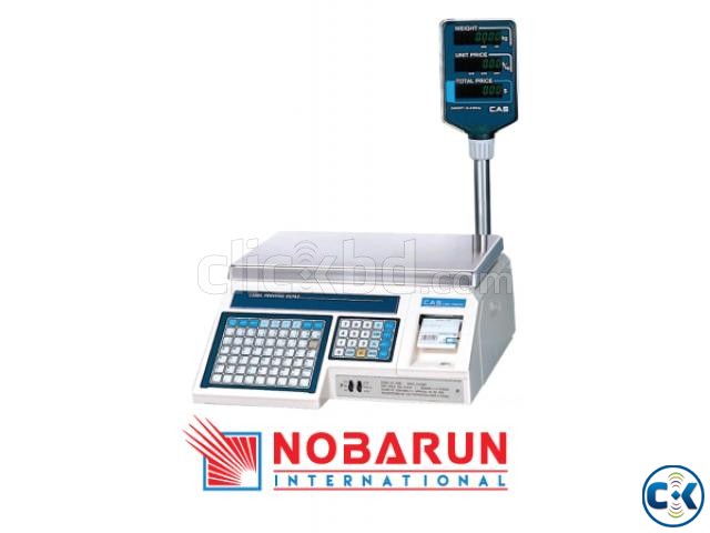 Electronic Digital Weighing Scale with Slip Printer in Bd large image 0