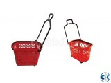 Plastic Shopping Baskets with Handle in Bangladesh