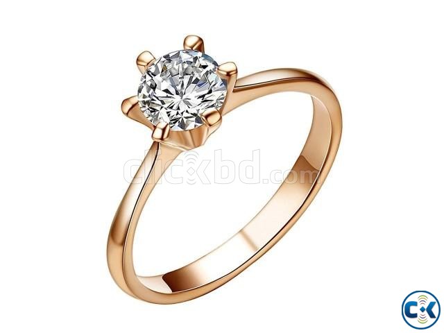 Plated Twin Zircon Finger Ring price 500 tk Product Descript large image 0