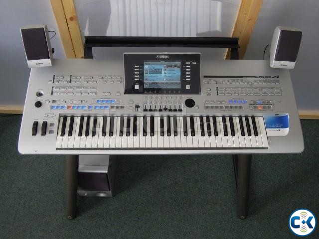 Yamaha Tyros 4 arranger Keyboard. large image 0