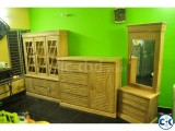 Origin ctg teak sagoon 3 pcs bedroom furniture