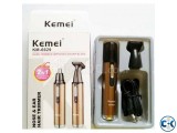 Kemei 2 In 1 Nose And Hair Trimmer