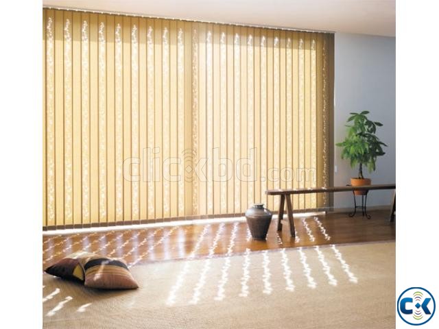 Window curtains Vertical Blinds For Office Home large image 0