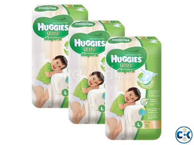 Huggies Ultra Diapers Large - 50 pcs large image 0