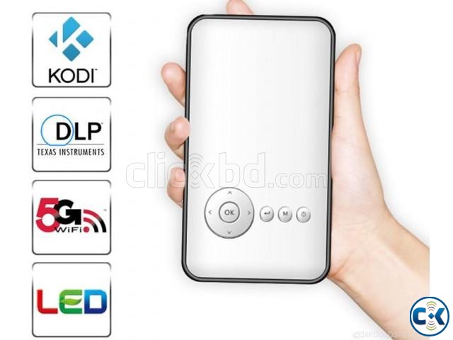 Andriod Wifi DLP 4k Pocket Projector M6 large image 0