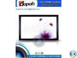 Dopah Fixed Frame Projector Screen 151 High Contrast Grey