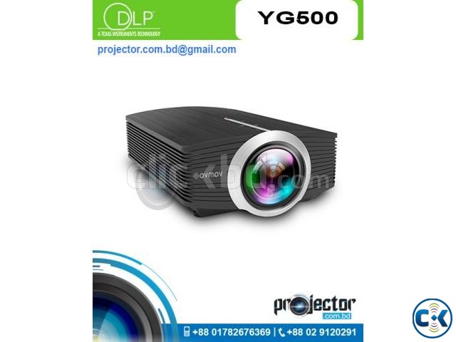 YG-500 1200 Lumens LED Portable Projector large image 0