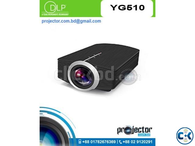 YG 510 Mini LED WiFi Mobile Projector large image 0