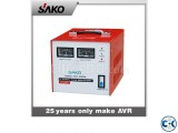 Power On Stabilizer SAKO Single Phase -3000 VA SERVO