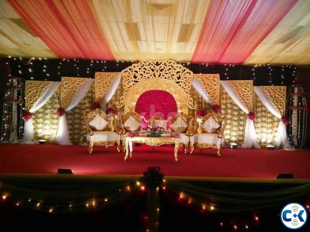 Wedding Stage decoration | ClickBD large image 0