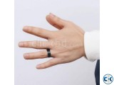 Black Ceramic Finger Ring for Men