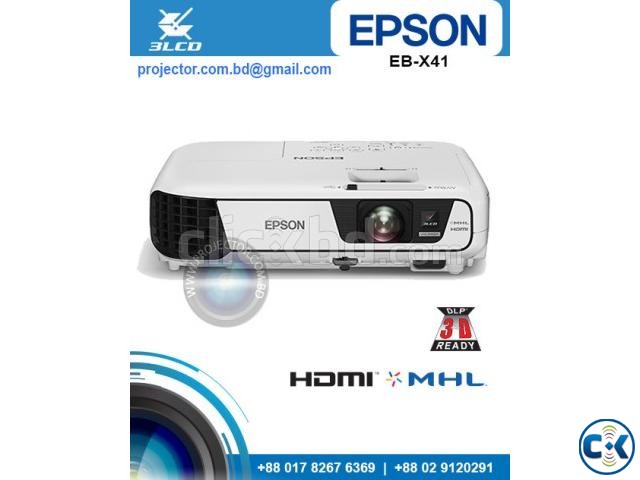 Epson EB-X41 LCD Business Projector large image 0