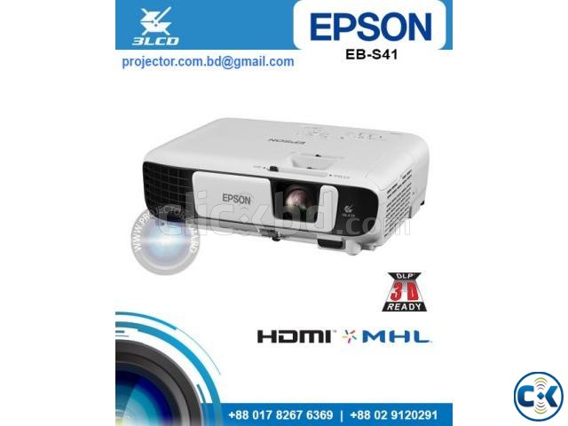 Epson EB-S41 SVGA 3300 Lumens Projector large image 0