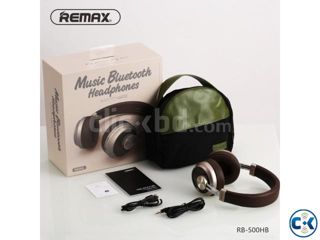 Remax RB-500HB Wireless Bluetooth Music Headphone large image 0