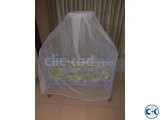 Baby Cot with Bedding and Mosquito Net