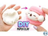 PaperClay 4Color Educational Soft clay Kids Toys Creative