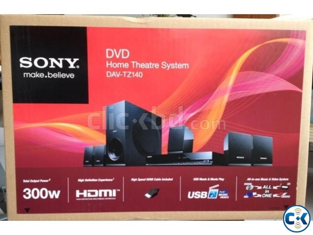 Sony DAV-TZ140 is a 5.1-channel home Sound System speaker large image 0