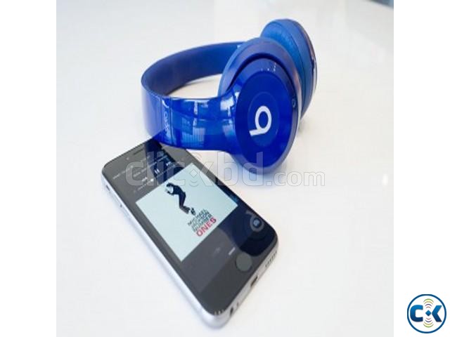Beats solo-2 wired headphone Blue large image 0