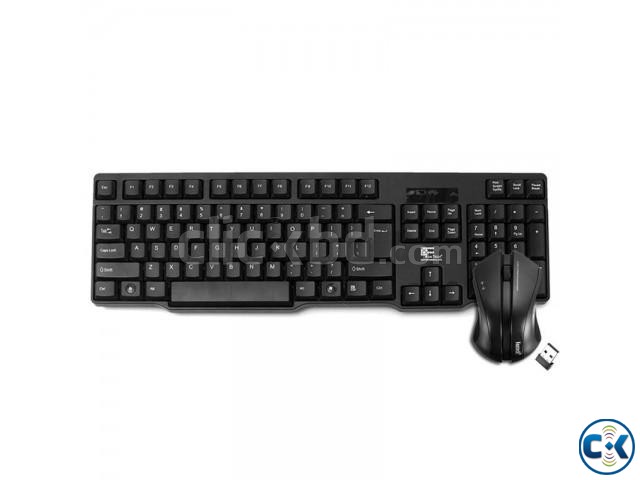 Fantech WK-890 Office Wireless Keyboard Mouse Combo large image 0