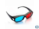 3D Glass Red Blue 3D Anaglyph glasses with Movie Collection