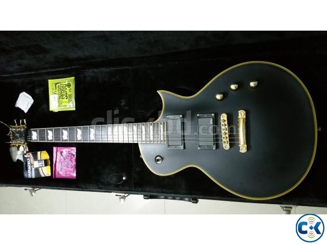 ESP LTD Deluxe EC-1000 Electric Guitar Vintage Black large image 0