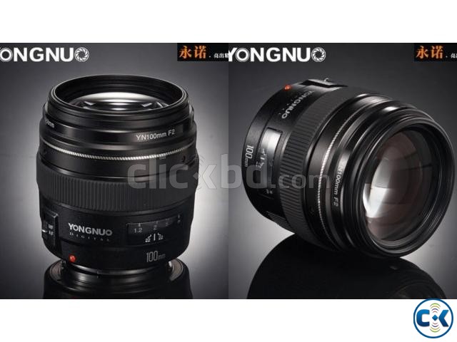 YONGNUO YN100mm F2 Medium Telephoto Prime Lens large image 0