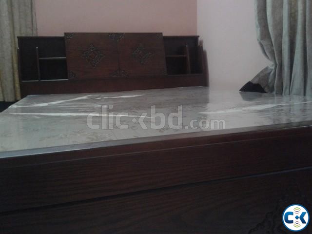 DAUBLE BED WITH MATTRESS large image 0