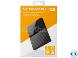 WD - My Passport 4TB External USB 3.0 Portable Hard Drive -