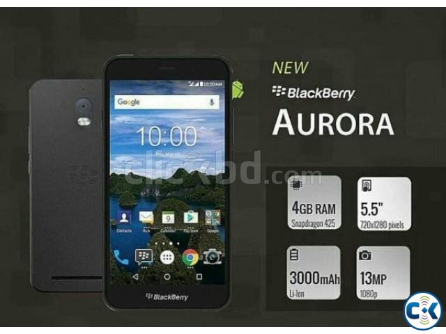 Brand New BlackBerry Aurora Sealed Pack With 3 Yr Warranty | ClickBD large image 0