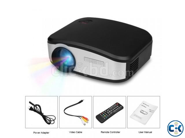 Cheerlux C6 Mini LED Projector With built-in TV Card large image 0