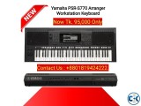 Yamaha PSR S770 61-Key Arranger Workstation Keyboard.