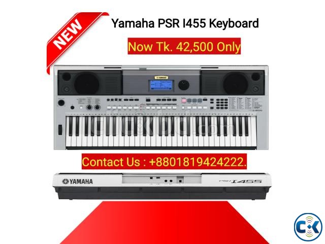 Yamaha PSR I455 61-Key Keyboard. large image 0