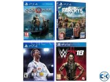 PS4 all brand new games with best price in BD